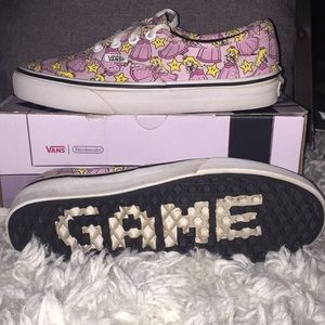 Vans X Nintendo Princess Peach Vans